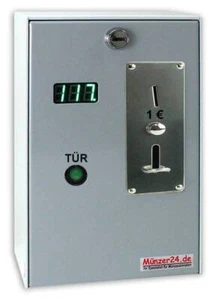 Beckmann EMS-57 MP TE, Münzautomat, Münzzeitzähler, Münzkassierer für 1 Euro - Bild 1 von 6