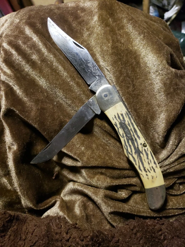 Kabar 1184 Vintage Jumbo Folding Knife - Image 1 of 3