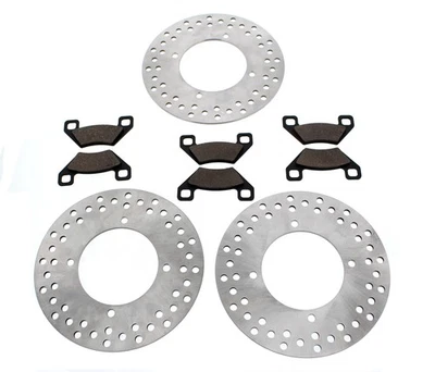 2009-2011 Arctic Cat 700 H1 EFI Front & Rear ATV Brake Pads & Brake Rotors - Image 1 of 3