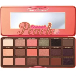Too Faced SWEET PEACH Lidschatten Palette Neu im Karton *RAR* *EINGESTELLT* - Bild 1 von 3