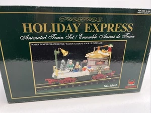 NEW BRIGHT HOLIDAY EXPRESS TRAIN ANIMATED WATER TANKER ELF 384-2 Read 🔥 - Picture 1 of 11