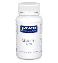 Pure Encapsulations Melatonina 20 mg 180 Vegcap - Imagem 1 de 1