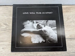 Joy Division Love Will Tear Us Apart A4 B4 12" Single Vinyl Record - VG+/VG+ - Imagen 1 de 3