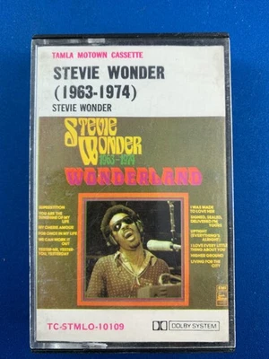Stevie Wonder (1963 - 1974) Wonderland - Vintage Cassette Tape  (N) - Image 1 of 4