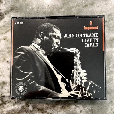 John Coltrane  Live In Japan, GRD-4-102 Jazz (4-CD Set, 1991) CDs NEAR MINT - Image 1 of 4