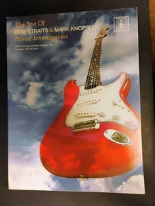 DIRE STRAITS & MARK KNOPFLER Private Investigations 2006 songbook GUITAR TAB - Picture 1 of 2