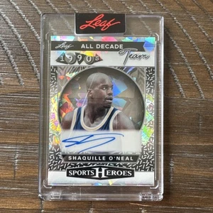 2025 Leaf Sports Heroes Shaquille O'Neal Auto 17/25 - Foto 1 di 2