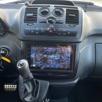 2+64G Für Mercedes Benz W639 2006-2014 Android 15 CarPlay Autoradio GPS WIFI Nav - Bild 1 von 4