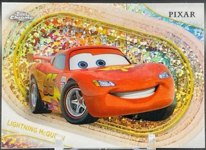 2025 Topps Chrome Disney - Mini Diamond Refractor #50 Lightning McQueen - Bild 1 von 2