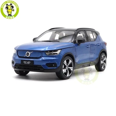 1/18 Volvo XC40 Recharge Electric Car Blue Diecast Model Toy Car Friends Gifts - Image 1 of 4