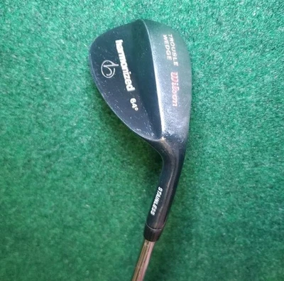 Wilson Harmonized Trouble Wedge LW 64* Lob Wedge Steel Shaft Right Handed 35" - Image 1 of 4