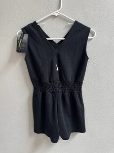 Nike Girls Romper Athleisure Sporty Black Size XS - Picture 1 of 6