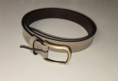 Allen Edmonds Italian Leather Belt Tobacco Suede 1124722 Size 40 - Image 1 of 4