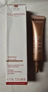 Clarins Total Eye Smooth Travel Size NIB 0.2 Oz - Picture 1 of 2
