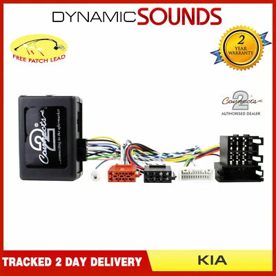 For Kia Sportage 10-15,Car Stereo Steering Wheel Stalk Control Interface Adaptor - Image 1 of 4
