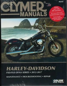 Manual Harley-Davidson FXD FLD DYNA Series 2012-2017 Clymer Workshop - Imagen 1 de 5