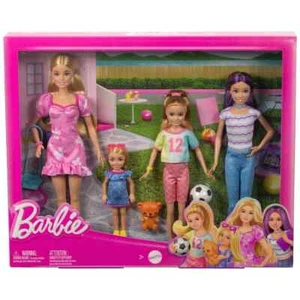 Barbie Sisters Dolls Playset includes Stacie & Chelsea with Accessories (4 Pack) - Picture 1 of 7
