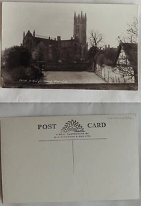 Postcard - St Mary's Church, Warwick - Sent Post Free - Picture 1 of 1
