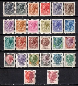 S46856 Italien MNH 1968/77 Turrita Sterne Fluoreszierend Def. Vollständige 26v - Bild 1 von 1
