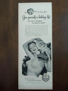 1952 vintage formfit bra and girdle print ad, sexy, unique retro art - Picture 1 of 1