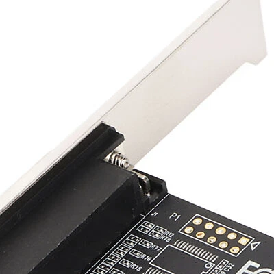 1 Port PCI Express Parallel Card IEEE 1284 DB25 PCIE Parallel Card ECP Mode Des - Image 1 of 4