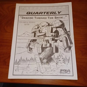 FASA: Battletech Zine - MECHFORCE NORTH AMERICA QUARTERLY VOLUME 3 ISSUE 3 - Picture 1 of 1