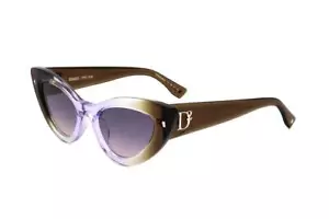 Gafas de Sol Dsquared2 D2 0092/S 2RO BROWN LILAC 51/22/145 para Mujer - Imagen 1 de 4