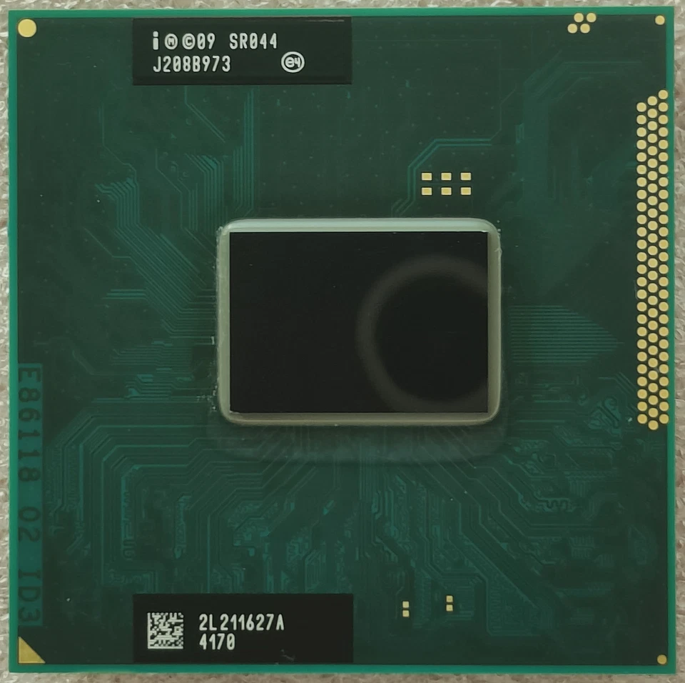 Intel Core i5-2540M SR044 Dual-Core CPU Processor 2.6 GHz 5 GT/s Socket G2 - Image 1 of 2