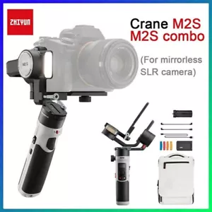 Zhiyun Crane M2 S Combo 3-Axis Gimbal for Smartphone Mirrorless DSLR Camera - Picture 1 of 12