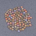 100 Pcs Crystal Gemstone Beads Ornament Picture Decoration Accessories