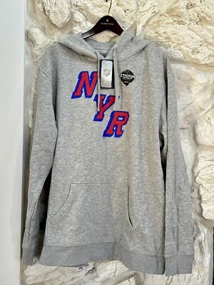 New York Rangers Fanatics Branded 2024 NHL Stadium Series Logo Fleece HOODIE 3XL - Image 1 of 3