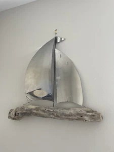 driftwood ship. handcrafted - Picture 1 of 8
