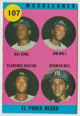 Venezuela Sport Grafico Artesania 2002 Poder Negro King Holt Gaston Hill #51 - Image 1 of 2