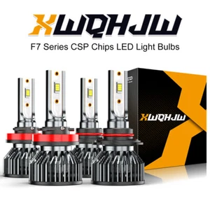 For Toyota Tundra 2007 2008-2013 LED Headlight Kit Bulbs High Low Beam 4x White - Picture 1 of 8