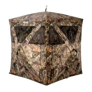 Ameristep Care Taker Mossy Oak Small Ground Blind with Rugged Spider Hub Frame - Picture 1 of 3