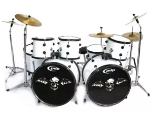 Kit de batería Jimmy The Rev Sullivan Avenged Séptuple coleccionable mini kit de batería - Imagen 1 de 2