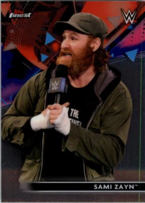 2021 Finest WWE #68 Sami Zayn - Image 1 of 2