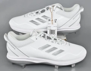 Adidas Icon 7 Herren Größe 10 weiß Baseballschuh X74 - Bild 1 von 3
