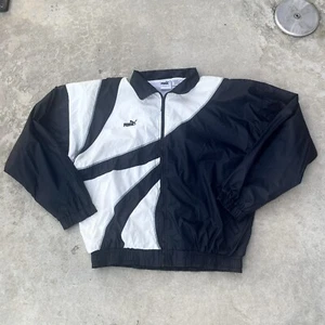 Vintage 1990s Puma Windbreaker Jacket Size L - Picture 1 of 9