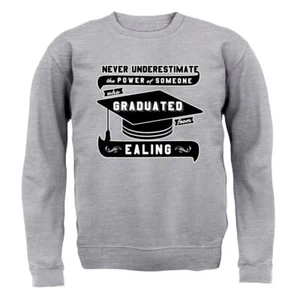 Ealing Graduate - Kids Hoodie / Sweater - Student Uni University London Grad - Picture 1 of 20