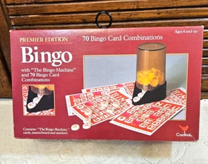 BINGO Vintage 1981 Cardinal 70 Card Premier Edition #1060 "Bingo Machine" - Picture 1 of 10