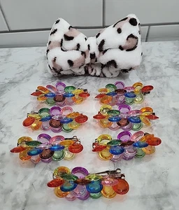 Girls Hair Accessories Cute Festival Colorful Retro Back 2 School - Picture 1 of 5