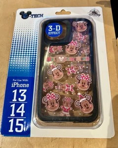 Estuche transparente Disney Parks Holiday Gingerbread Mickey & Minnie iPHONE 13/14/15 2025 - Imagen 1 de 1