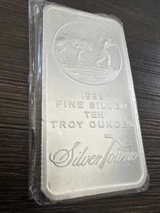 10 Troy oz SilverTowne Silver Lingotto 99,9% - Lotto AA - Foto 1 di 12