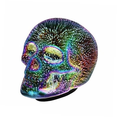 Led Skull Table Lamp, Requires 3 X AAA Batteries, Ideal for Room Decor Table  - Image 1 of 4