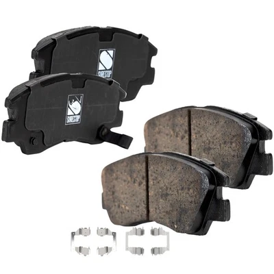 Front Ceramic Brake Pad Set For 1986-1993 Dodge Ram 50 1987-1989 Dodge Raider - Image 1 of 4