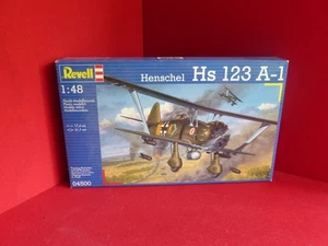 Revell - 1:48 - No.04500 - Henschel Hs 123 A-1 - Bausatz - ungebaut - S040-06 - Bild 1 von 7