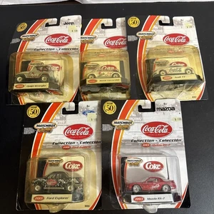MATCHBOX COLLECTIBLES COCA-COLA COLLECTION 1998 JEEP AND MORE/READ PLEASE - Picture 1 of 10
