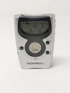 Reproductor multimedia digital Nomad II creativo plateado vintage reproductor flash MP3 - Imagen 1 de 4