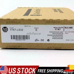 New Sealed AB 1747-L532 SLC 500 PLC Processor Unit Module 1747L532 US Free Tax - Picture 1 of 2